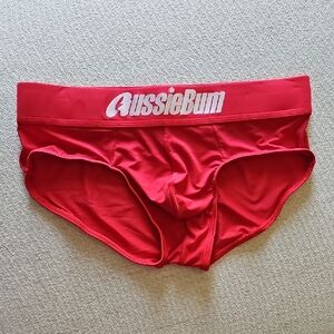 AussieBum Men's Red Briefs - Classic Support